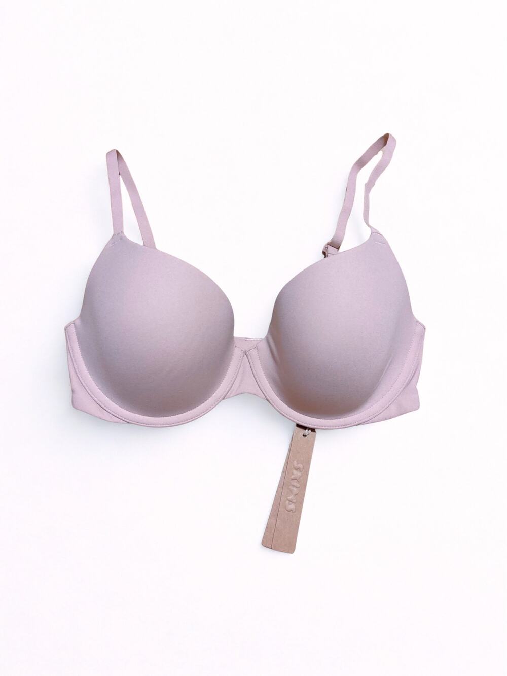 SKIMS Fits Everybody T-Shirt Bra in Mica New With Tags Size 34C